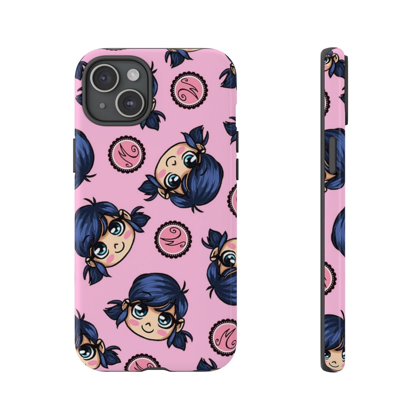 Cute Cartoon Phone Case, Kawaii Phone Cover, Tough Cases for Kids, Colorful Cell Phone Accessories, Gift for Girls