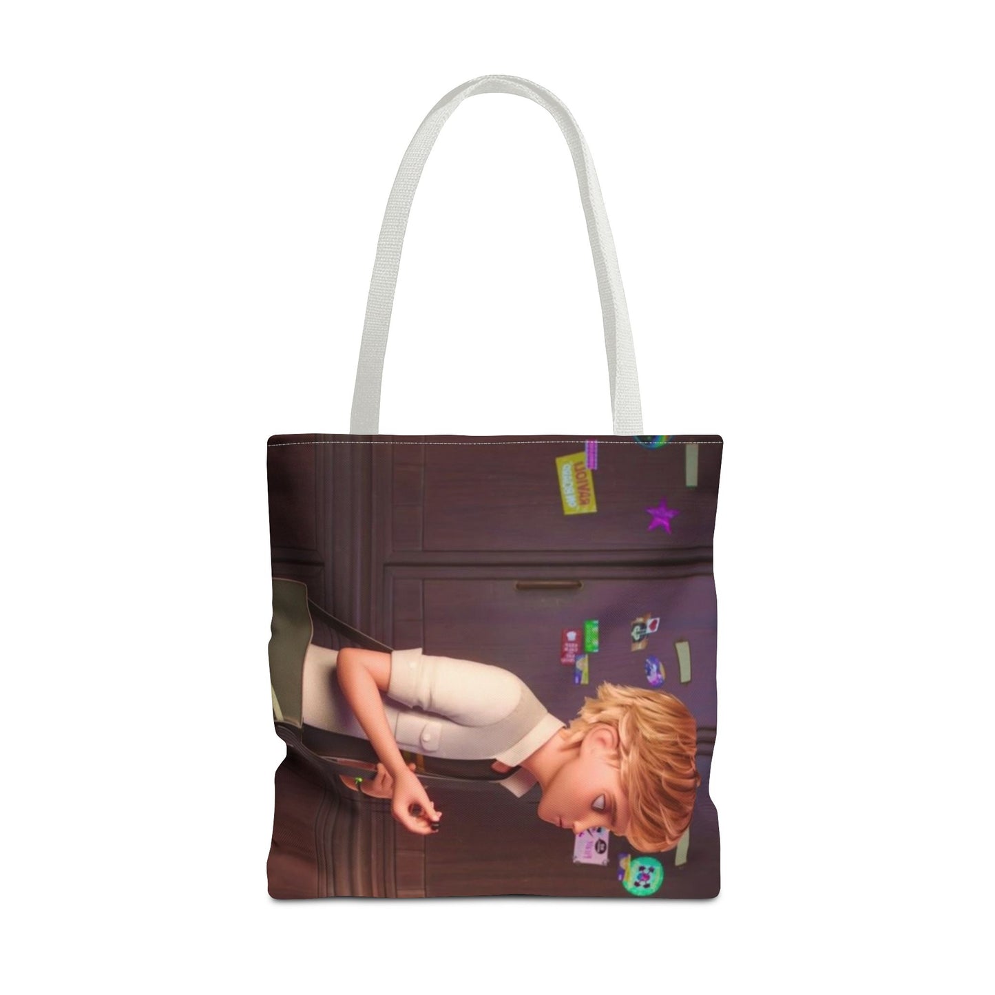 Stylish Miraculous AOP Tote Bag, Perfect for Teens
