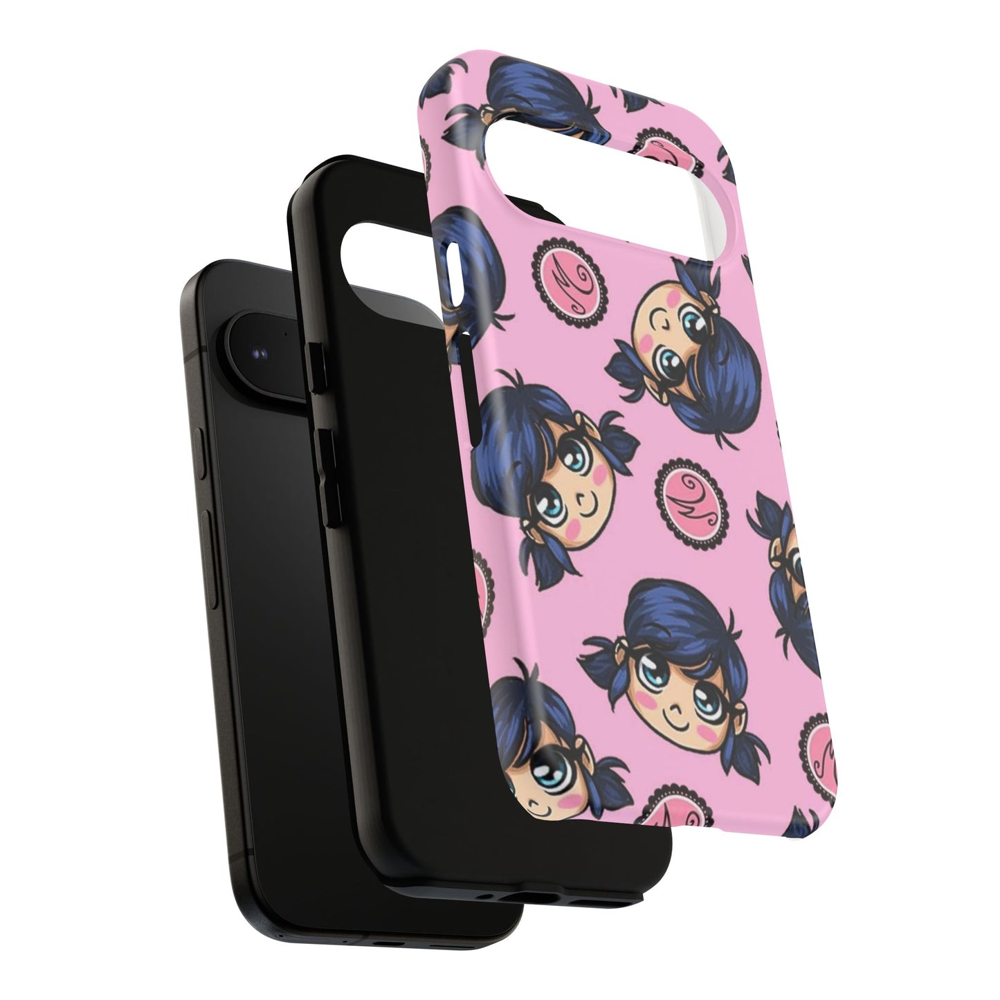 Cute Cartoon Phone Case, Kawaii Phone Cover, Tough Cases for Kids, Colorful Cell Phone Accessories, Gift for Girls