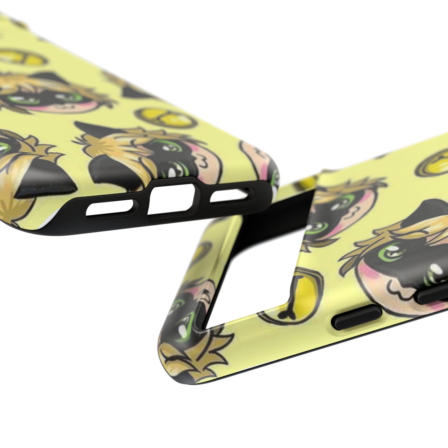 Cute Cartoon Phone Case, Tough Cases for Kids, Fun Gift for Birthdays, Playful Phone Accessory, Anime Style Design