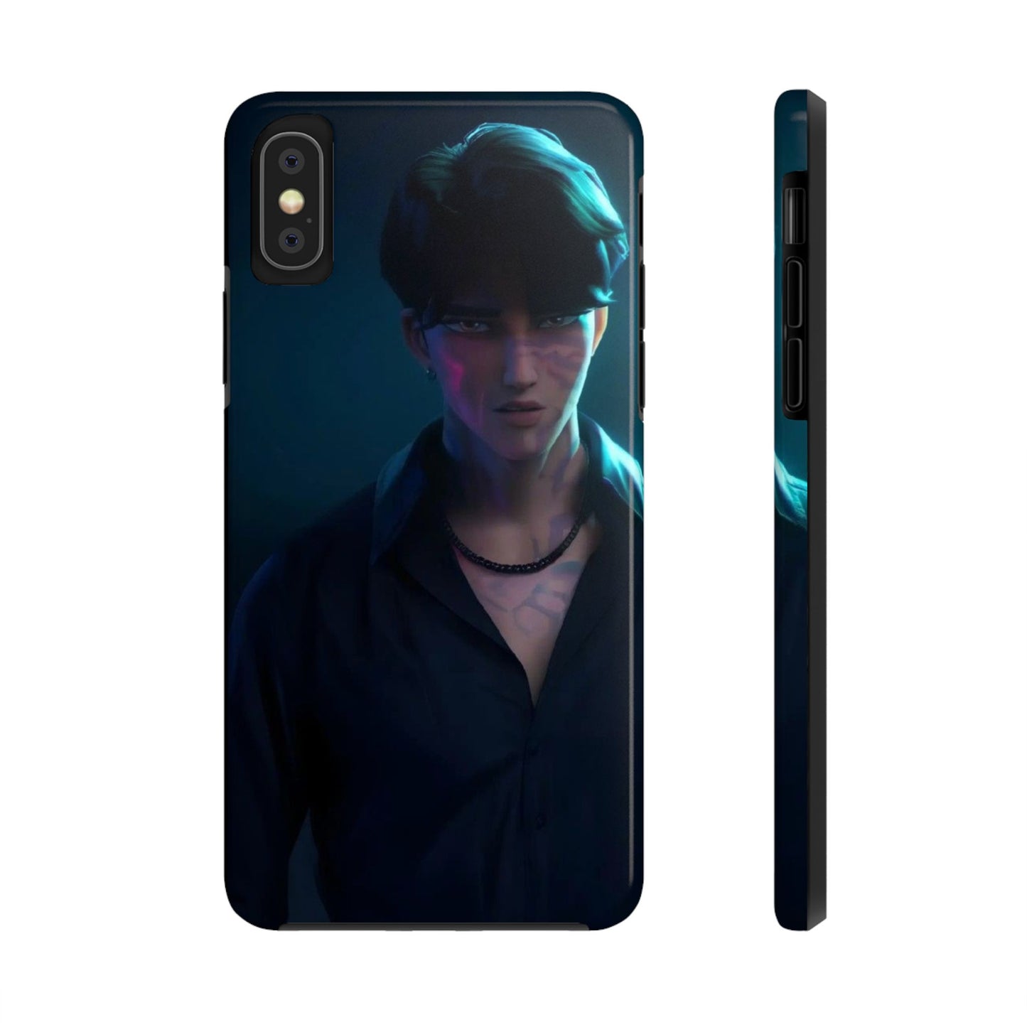 Jinu Tough Phone Case with Bold Character Design, Ideal for Geek Culture, Gift for Gamers, Tech Accessories, Casual Style