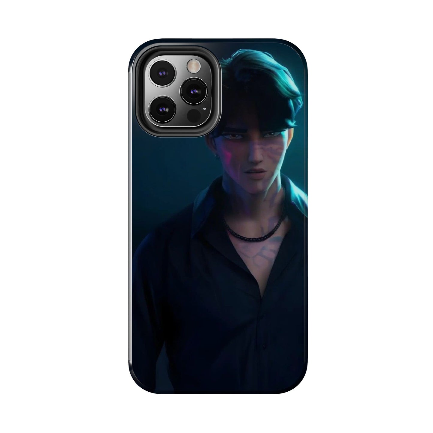 Jinu Tough Phone Case with Bold Character Design, Ideal for Geek Culture, Gift for Gamers, Tech Accessories, Casual Style