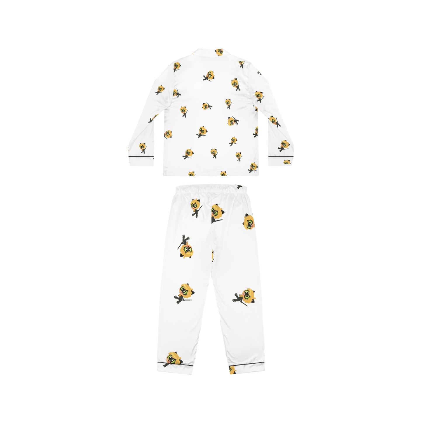 Floral Satin Pajamas Set for Women, Luxe Sleepwear, Elegant Nightwear, Summer Style, Gifts for Her