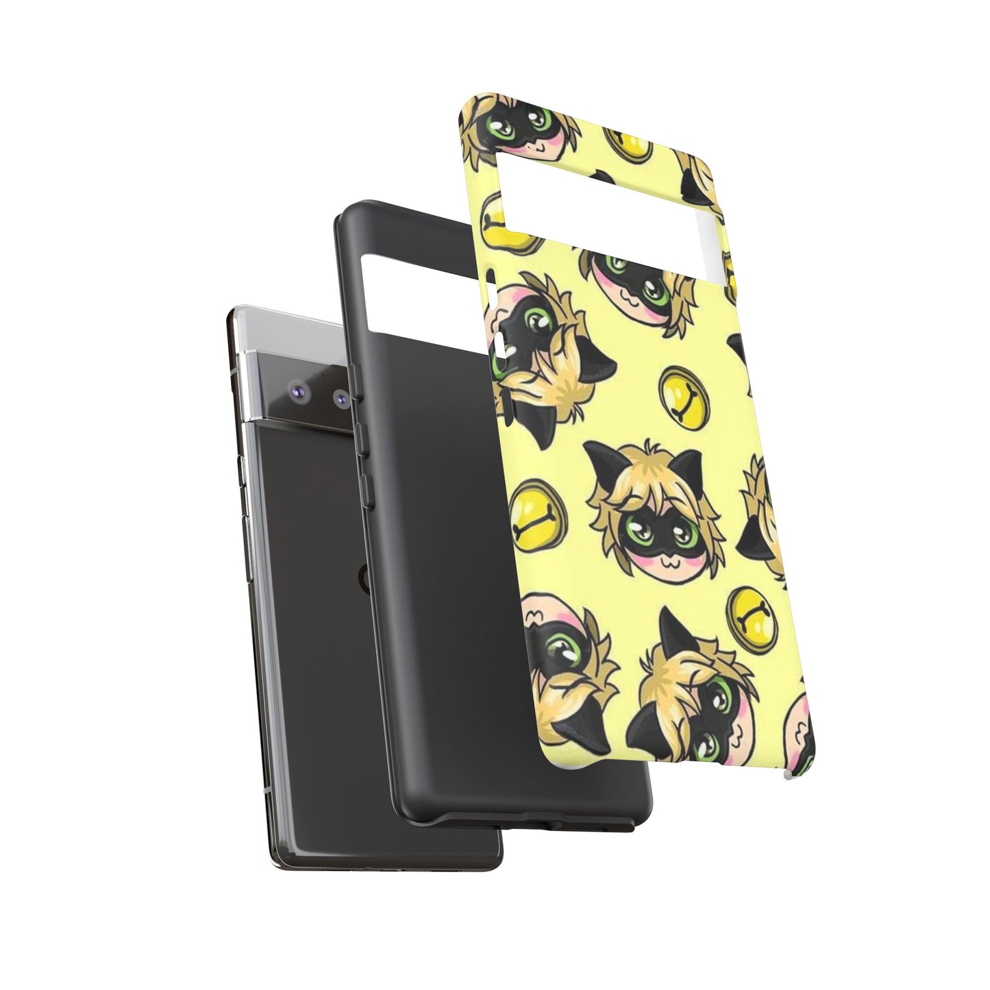 Cute Cartoon Phone Case, Tough Cases for Kids, Fun Gift for Birthdays, Playful Phone Accessory, Anime Style Design