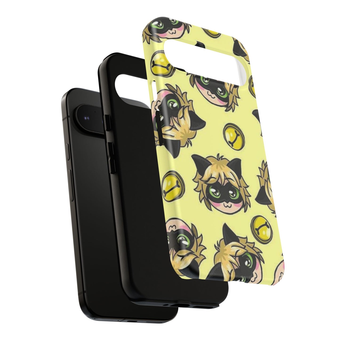 Cute Cartoon Phone Case, Tough Cases for Kids, Fun Gift for Birthdays, Playful Phone Accessory, Anime Style Design