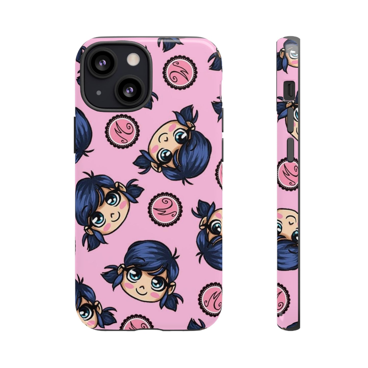 Cute Cartoon Phone Case, Kawaii Phone Cover, Tough Cases for Kids, Colorful Cell Phone Accessories, Gift for Girls