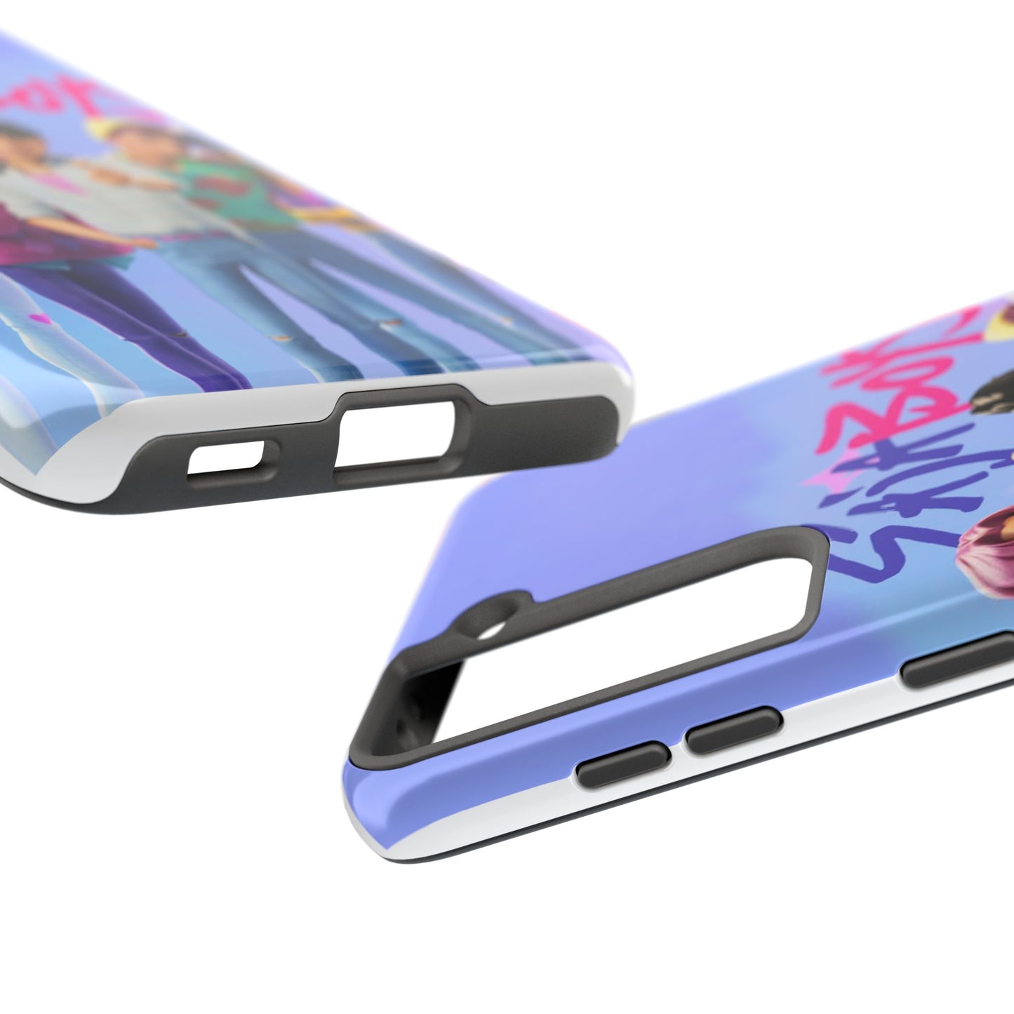 Colorful Entertainment-Inspired Tough Phone Cases, Stylish Phone Covers, Gift for Fun-Loving Fans, Durable Phone Accessories, Ideal [...]