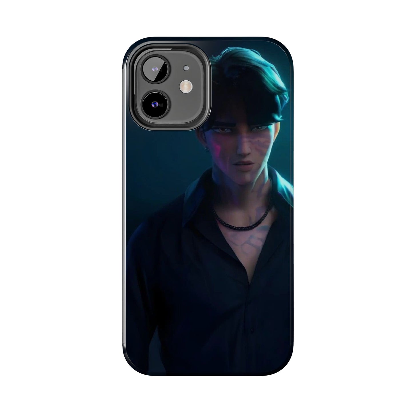 Jinu Tough Phone Case with Bold Character Design, Ideal for Geek Culture, Gift for Gamers, Tech Accessories, Casual Style