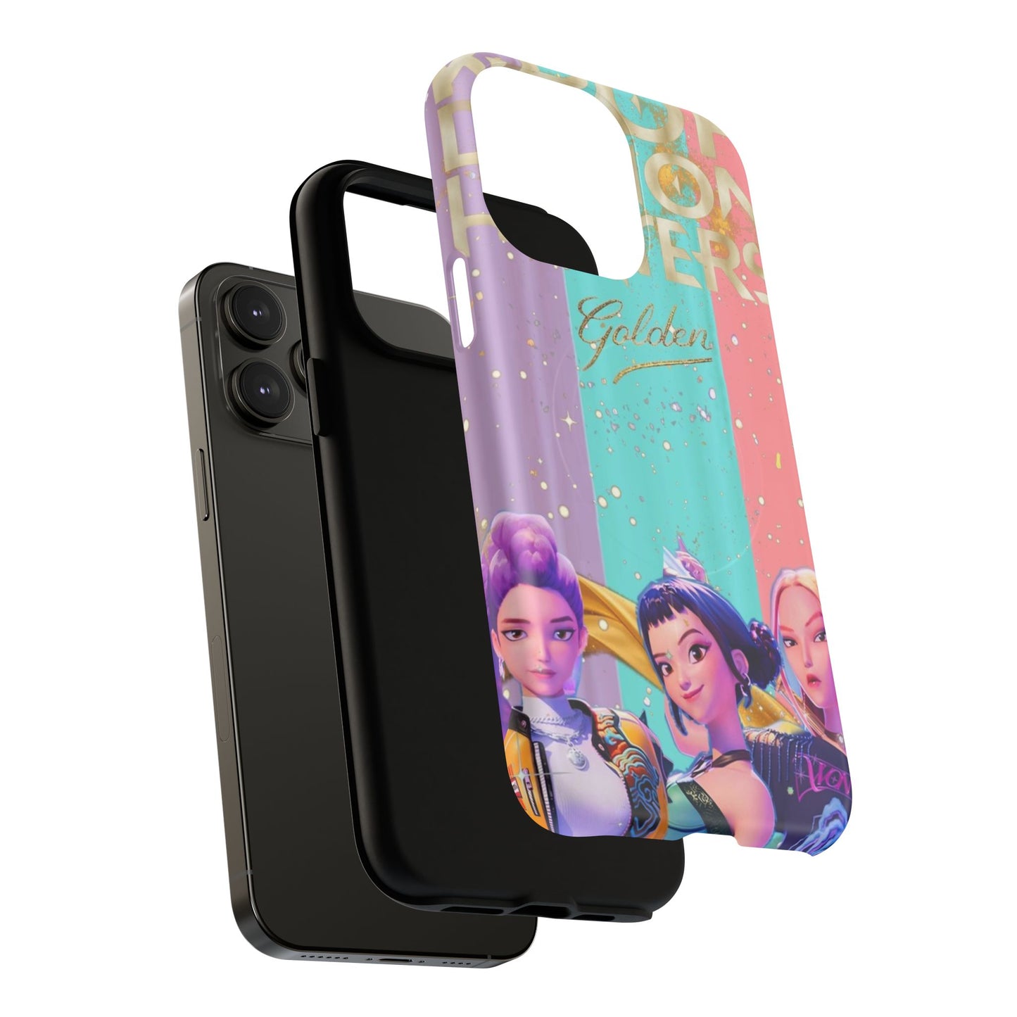 Tough Magnetic Phone Cases for Trendy Kindred Spirits, Cute Gift for Friends, Phone Protection, Quirky Design, Fun Accessories
