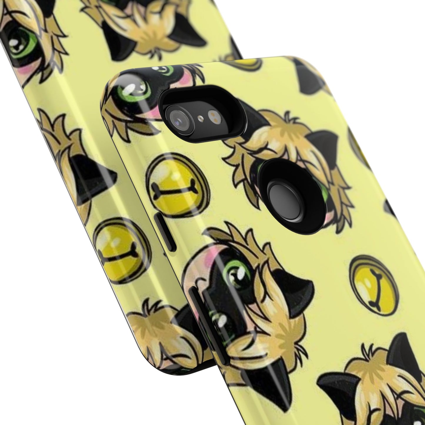 Cute Cartoon Phone Case, Tough Cases for Kids, Fun Gift for Birthdays, Playful Phone Accessory, Anime Style Design