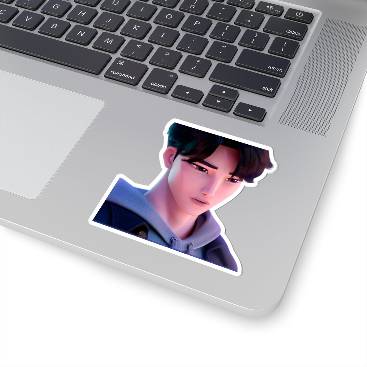 Jinu Kiss-Cut Stickers Featuring Anime Character, Aesthetic Laptop Decor, Cute Gifts, Art Prints, Daily Motivation