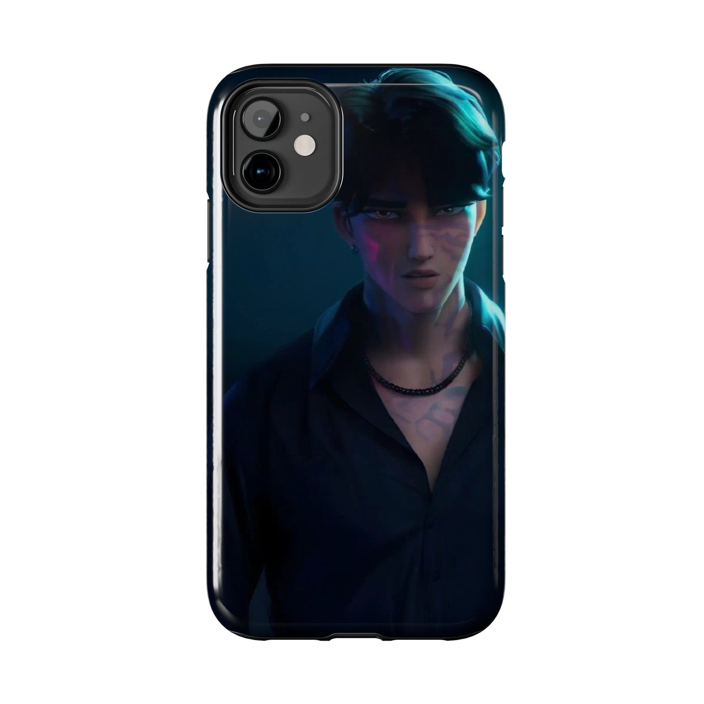 Jinu Tough Phone Case with Bold Character Design, Ideal for Geek Culture, Gift for Gamers, Tech Accessories, Casual Style