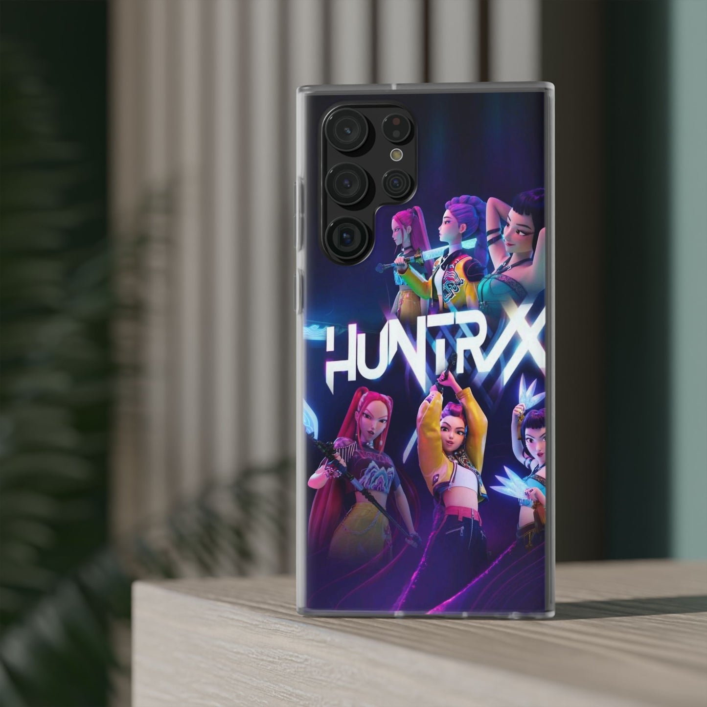 Vibrant Gaming Phone Case for Gamers, Huntrax Style Case for Phone, Fun Tech Accessories, Gift for Gamers, Custom Phone Cover