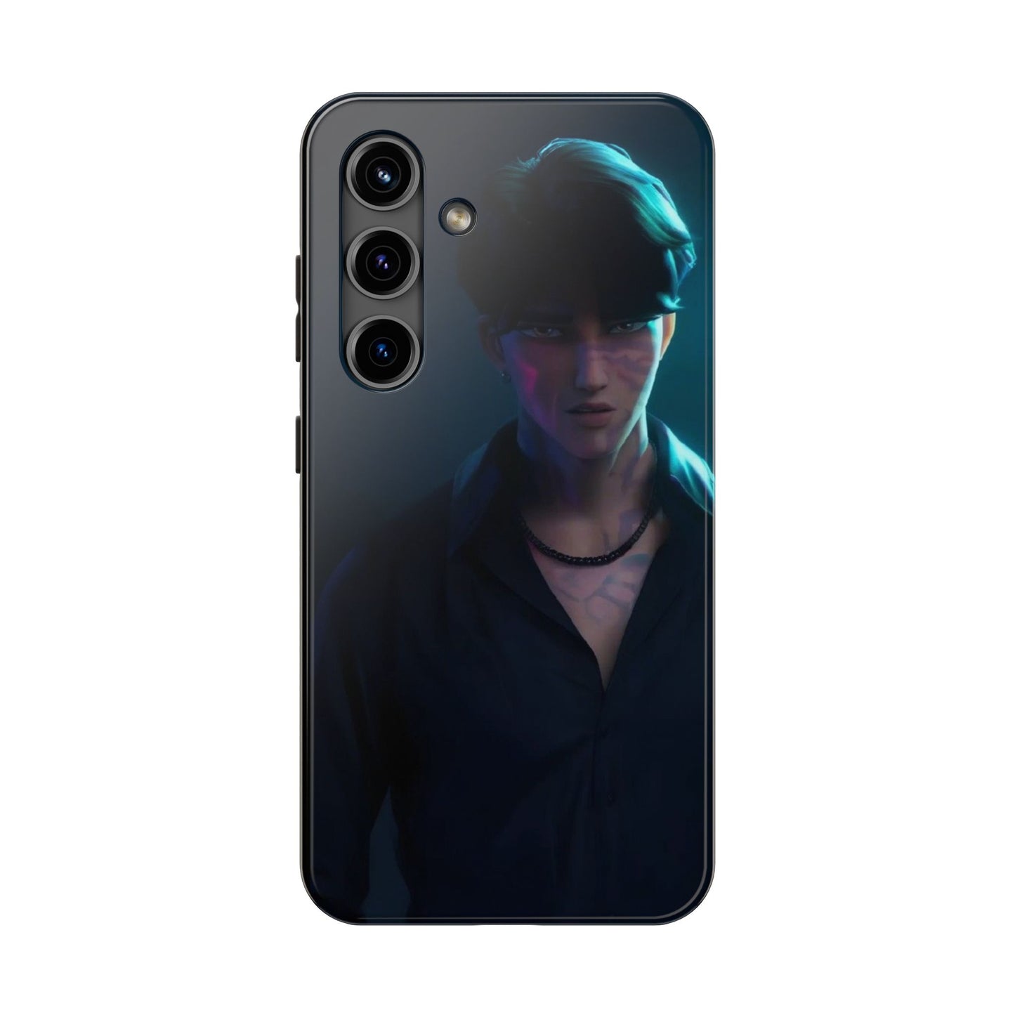 Jinu Tough Phone Case with Bold Character Design, Ideal for Geek Culture, Gift for Gamers, Tech Accessories, Casual Style