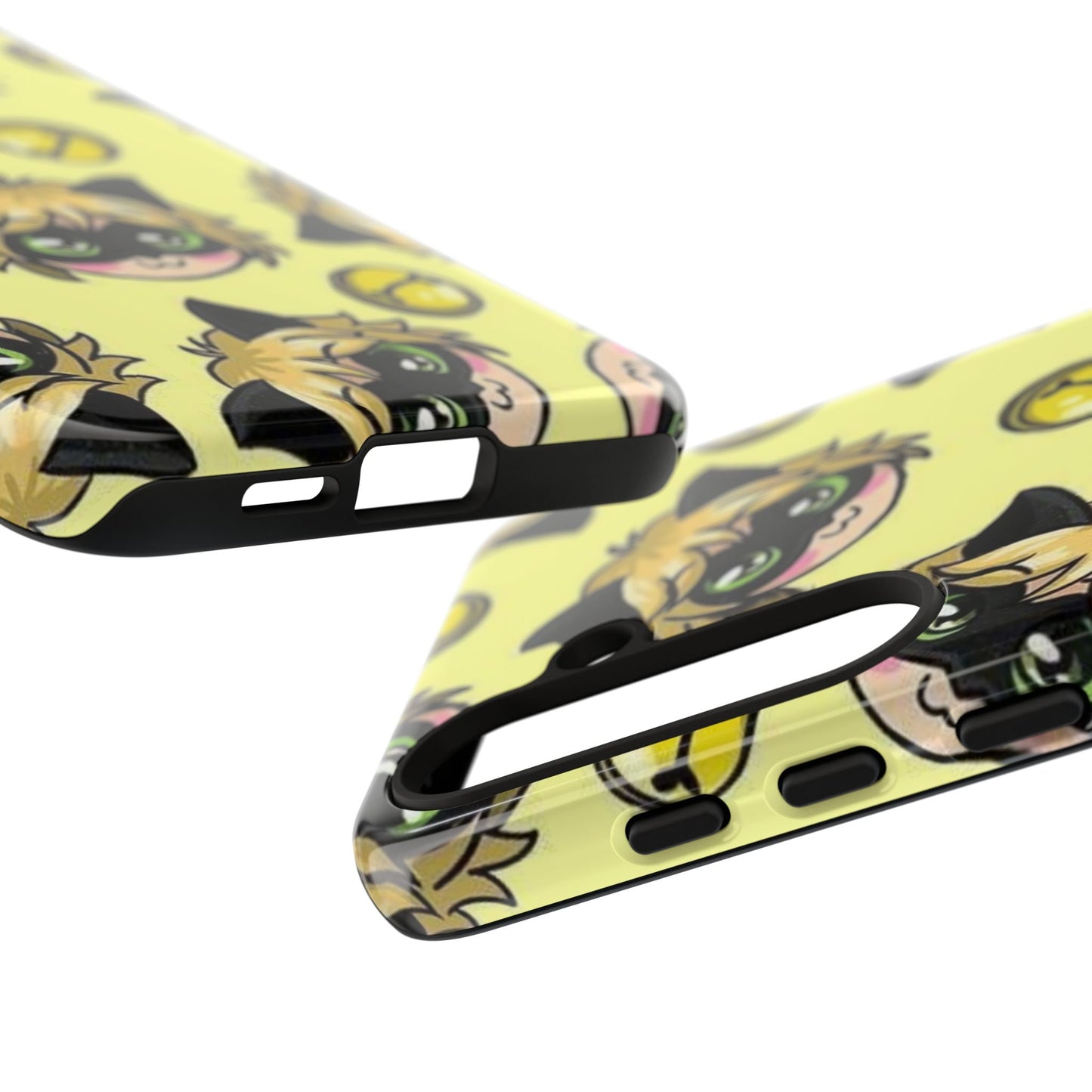 Cute Cartoon Phone Case, Tough Cases for Kids, Fun Gift for Birthdays, Playful Phone Accessory, Anime Style Design