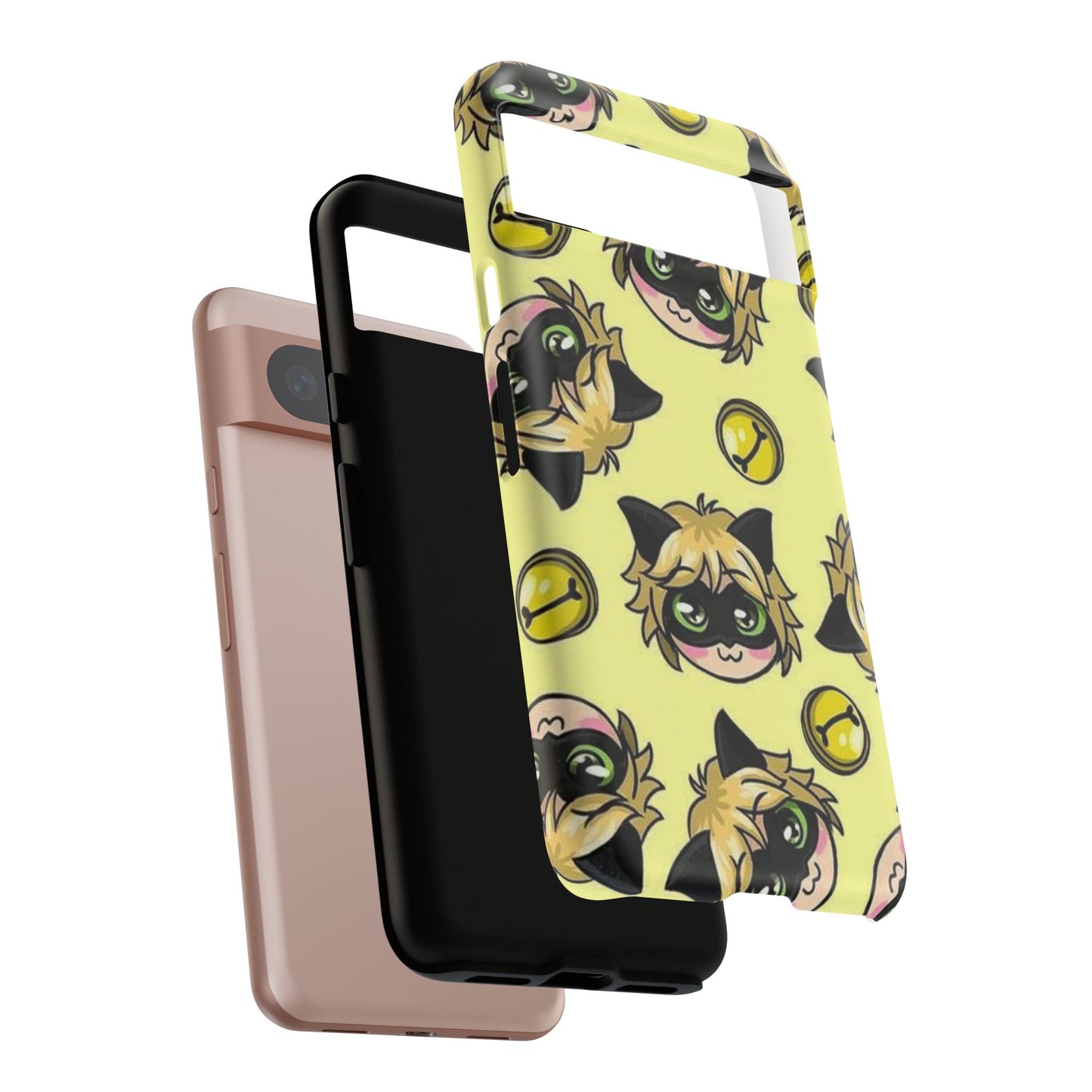 Cute Cartoon Phone Case, Tough Cases for Kids, Fun Gift for Birthdays, Playful Phone Accessory, Anime Style Design