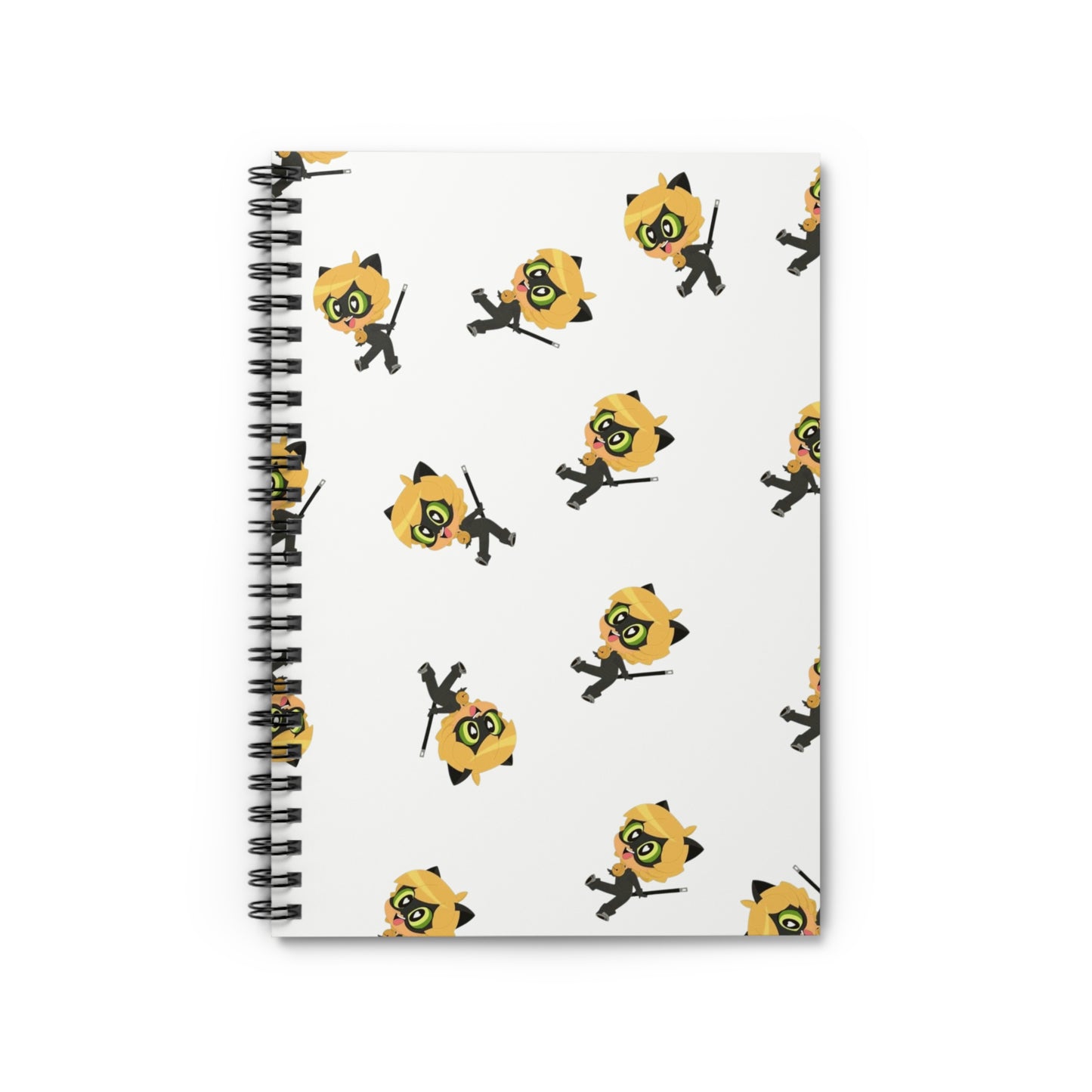 Cute Cat Spiral Notebook - Perfect for Note-Taking, Journaling, Gifts for Cat Lovers, School Supplies, Everyday Use