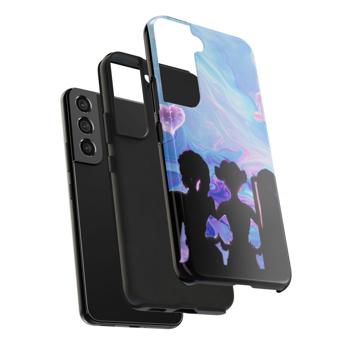 Vibrant Tough Phone Cases – Funky Phone Protector, Colorful Phone Cover, Unique Gift for Friends, Trendy Tech Accessory