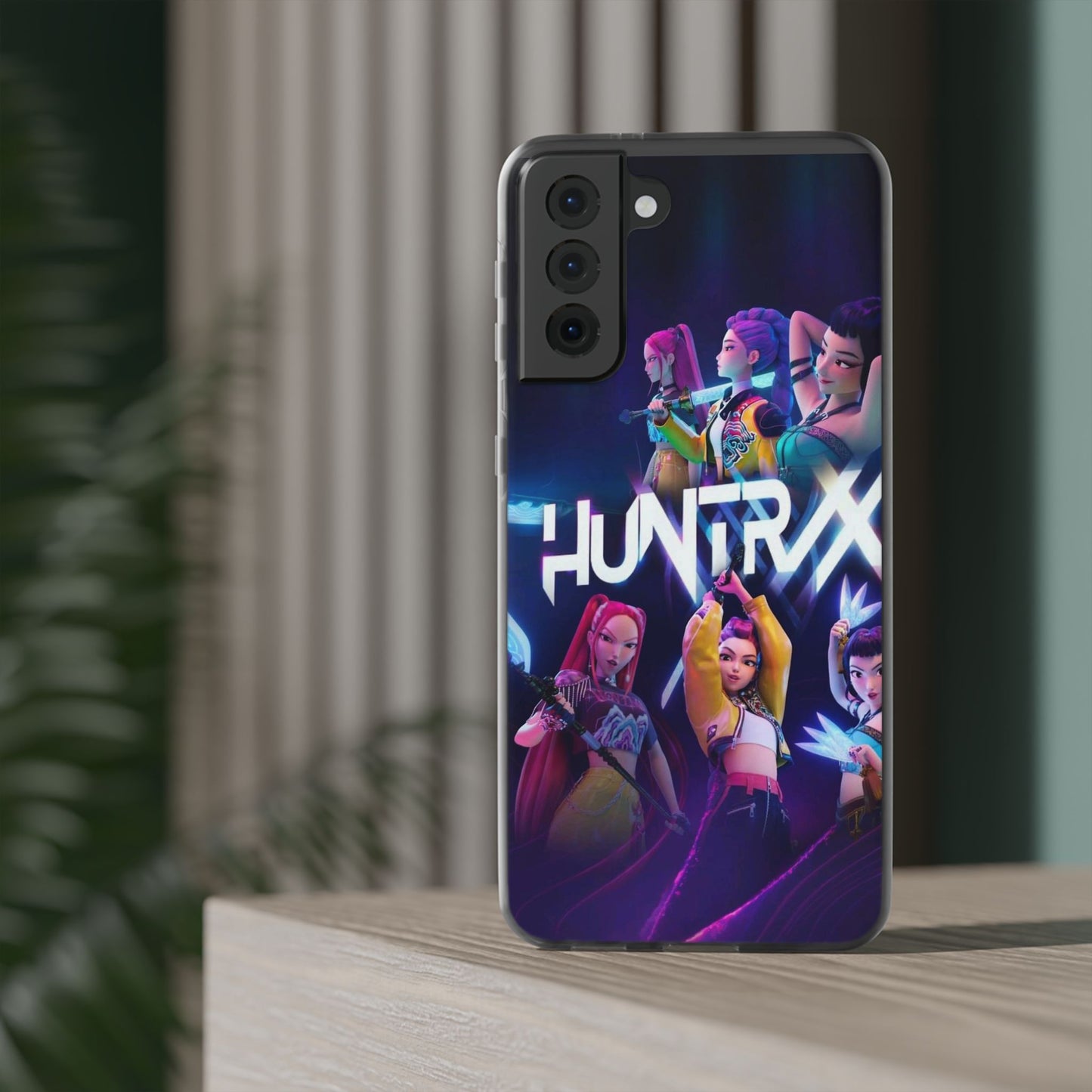 Vibrant Gaming Phone Case for Gamers, Huntrax Style Case for Phone, Fun Tech Accessories, Gift for Gamers, Custom Phone Cover