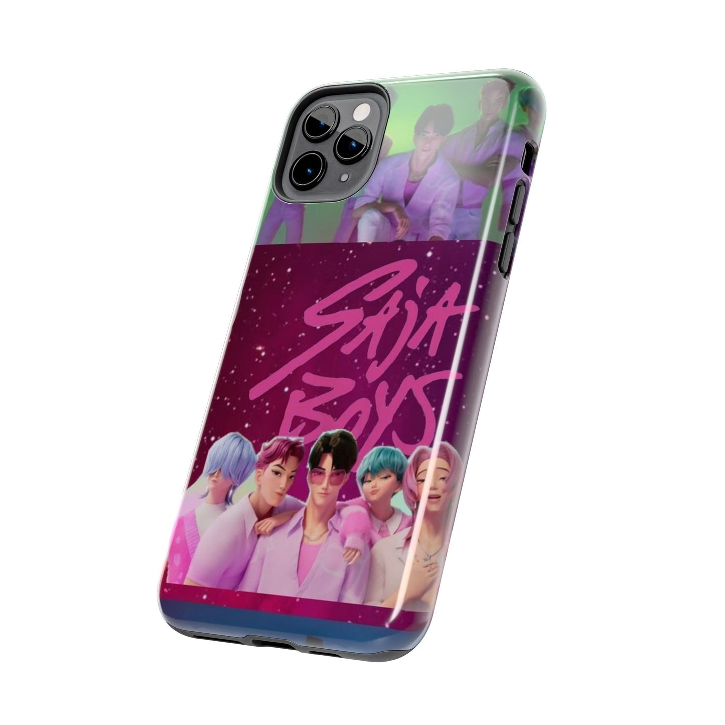 Colorful K-Pop Phone Cases, Tough Phone Cover for Fans, Stylish Cell Phone Protector, Unique Gifts, Festive Merchandise