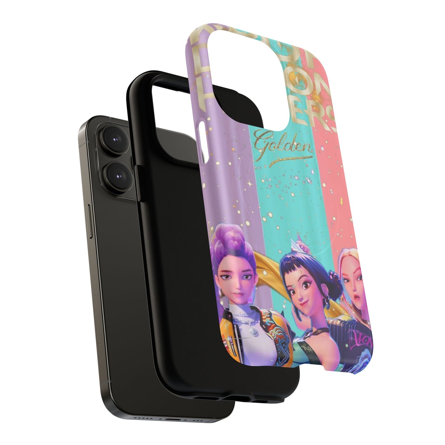 Tough Magnetic Phone Cases for Trendy Kindred Spirits, Cute Gift for Friends, Phone Protection, Quirky Design, Fun Accessories