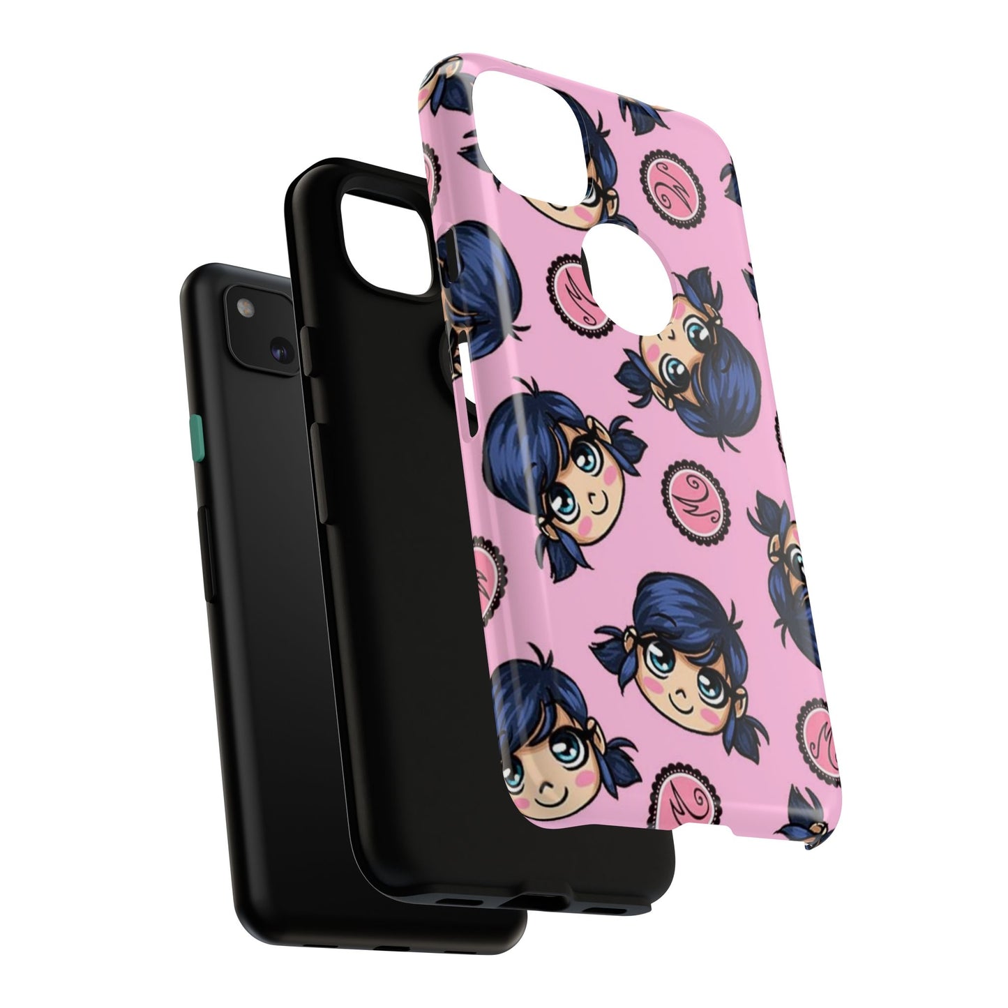 Cute Cartoon Phone Case, Kawaii Phone Cover, Tough Cases for Kids, Colorful Cell Phone Accessories, Gift for Girls