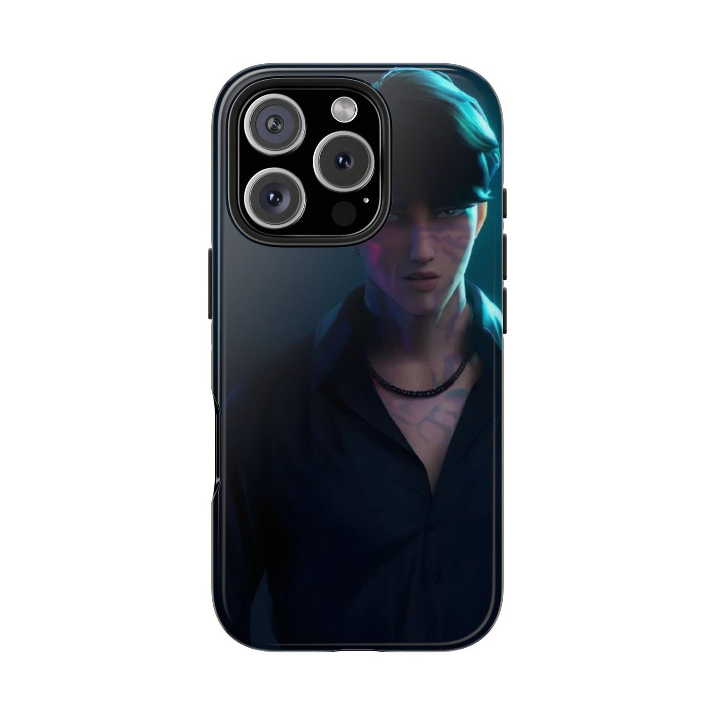 Jinu Tough Phone Case with Bold Character Design, Ideal for Geek Culture, Gift for Gamers, Tech Accessories, Casual Style