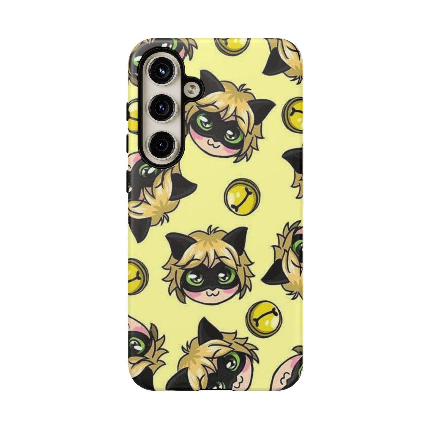 Cute Cartoon Phone Case, Tough Cases for Kids, Fun Gift for Birthdays, Playful Phone Accessory, Anime Style Design