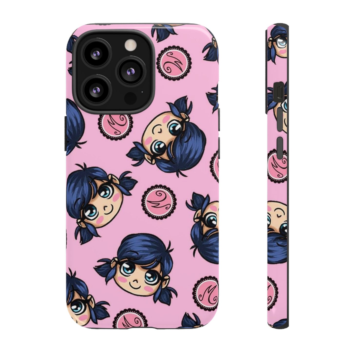 Cute Cartoon Phone Case, Kawaii Phone Cover, Tough Cases for Kids, Colorful Cell Phone Accessories, Gift for Girls