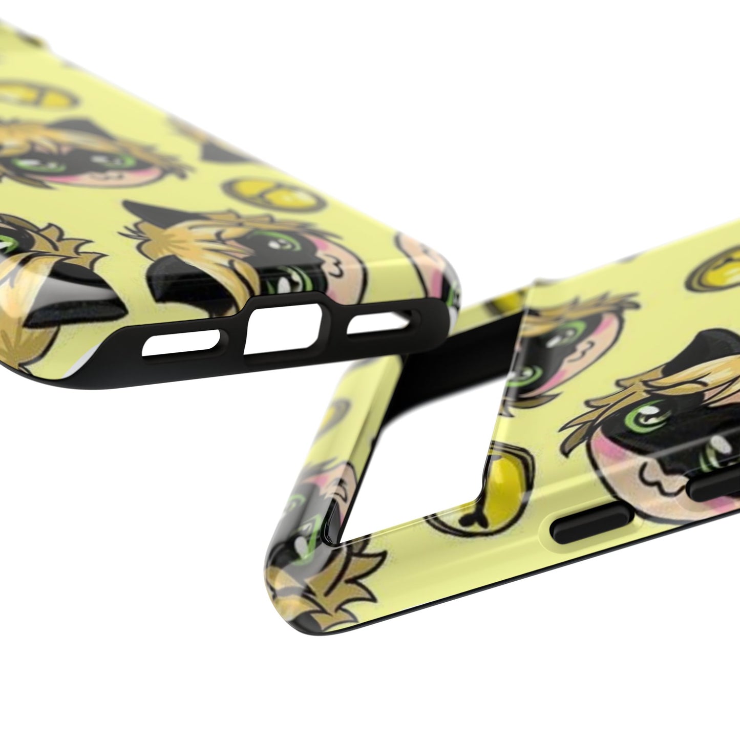 Cute Cartoon Phone Case, Tough Cases for Kids, Fun Gift for Birthdays, Playful Phone Accessory, Anime Style Design