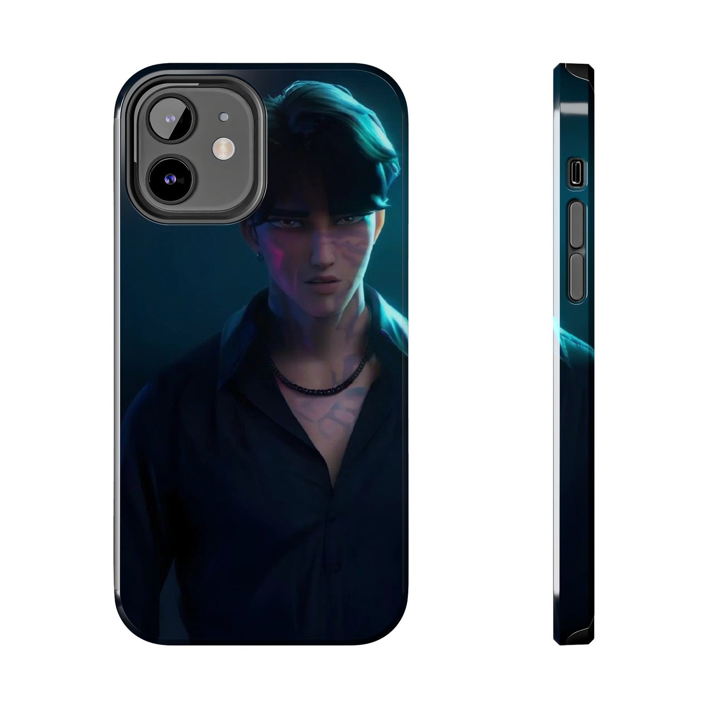 Jinu Tough Phone Case with Bold Character Design, Ideal for Geek Culture, Gift for Gamers, Tech Accessories, Casual Style