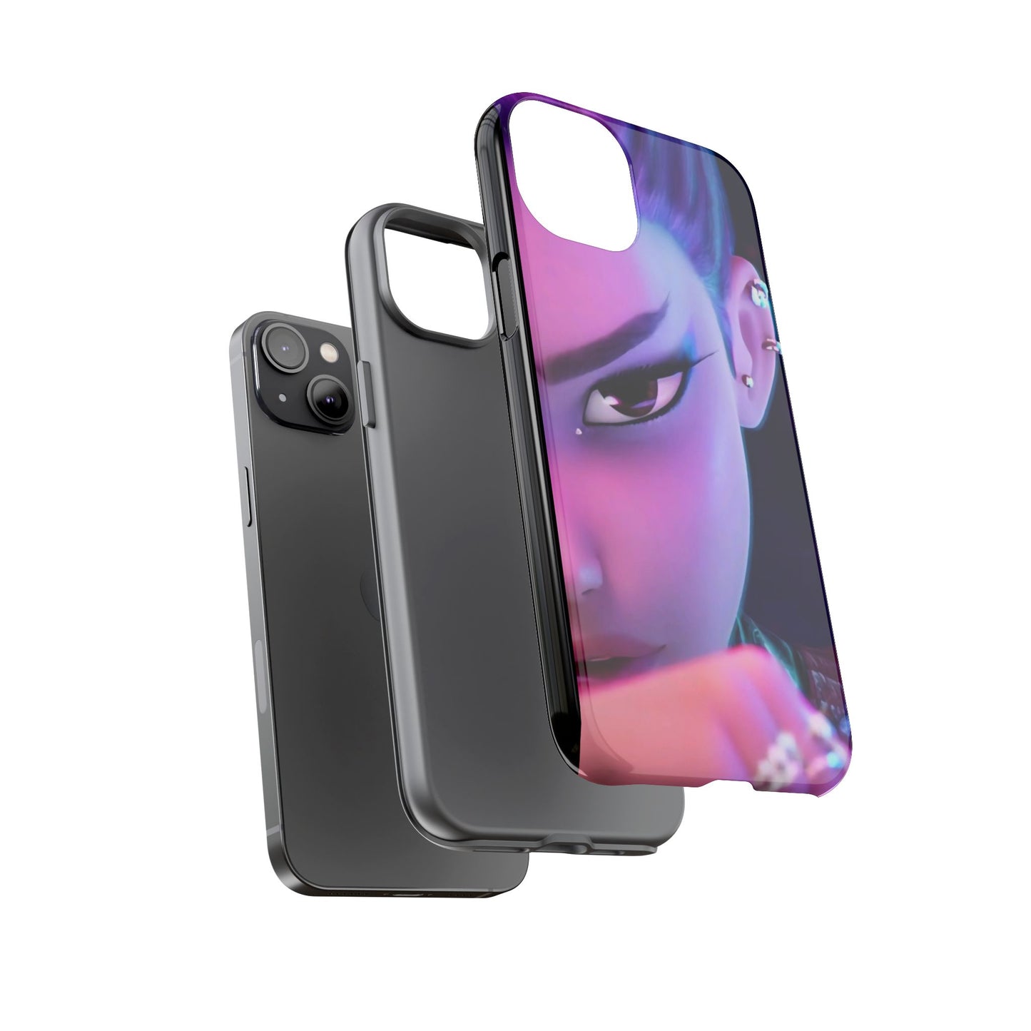 Tough Cases - Fierce Character Phone Case, Durable Phone Protection, Gamer Gift, Trendy Accessories, Custom Smartphone Cover