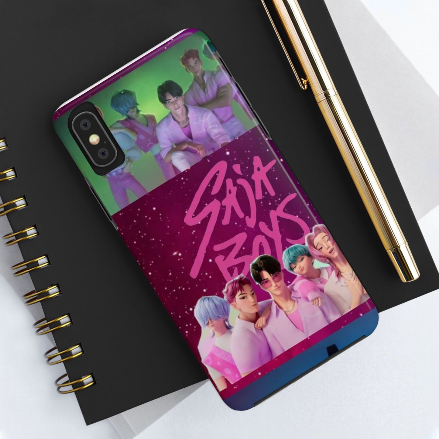 Colorful K-Pop Phone Cases, Tough Phone Cover for Fans, Stylish Cell Phone Protector, Unique Gifts, Festive Merchandise