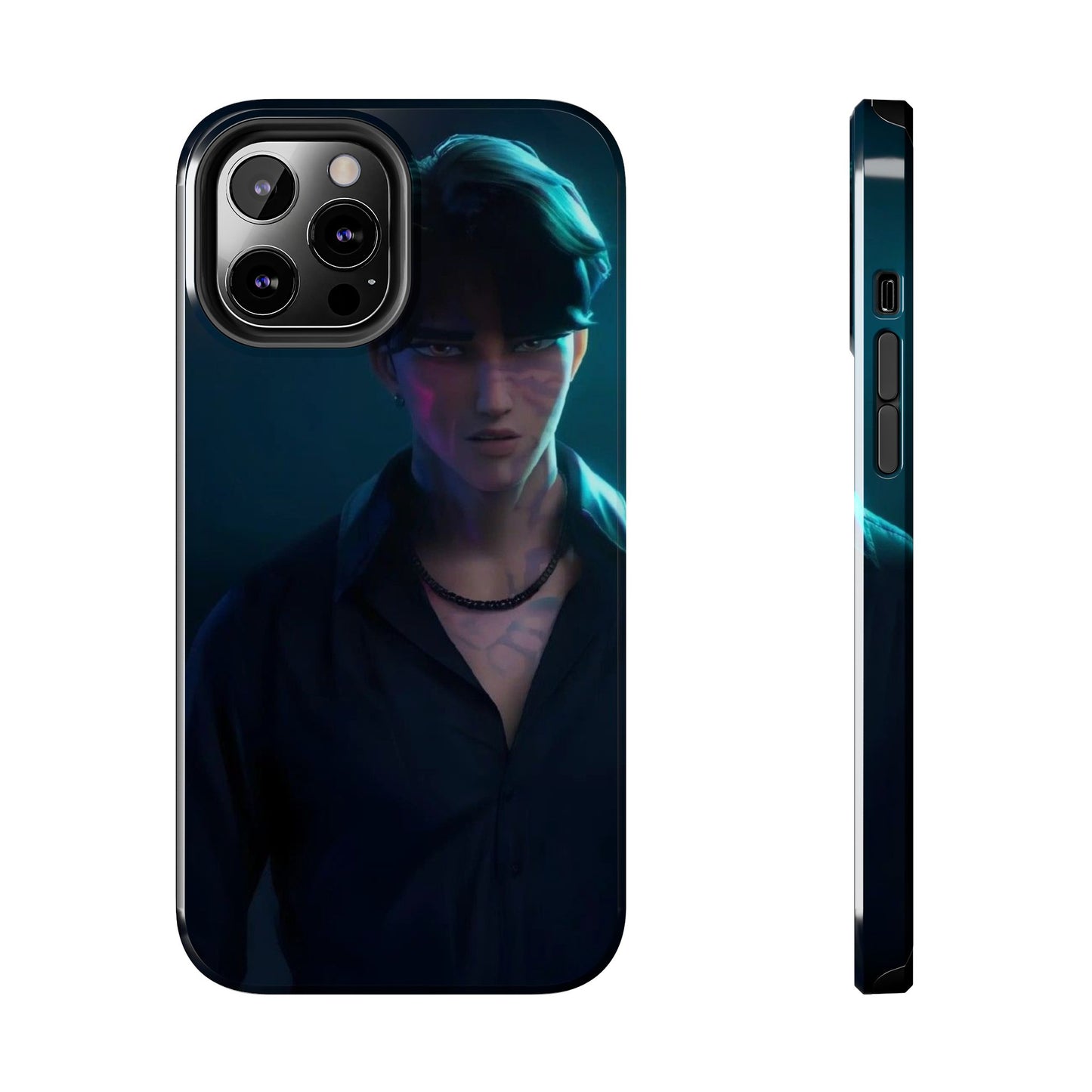 Jinu Tough Phone Case with Bold Character Design, Ideal for Geek Culture, Gift for Gamers, Tech Accessories, Casual Style