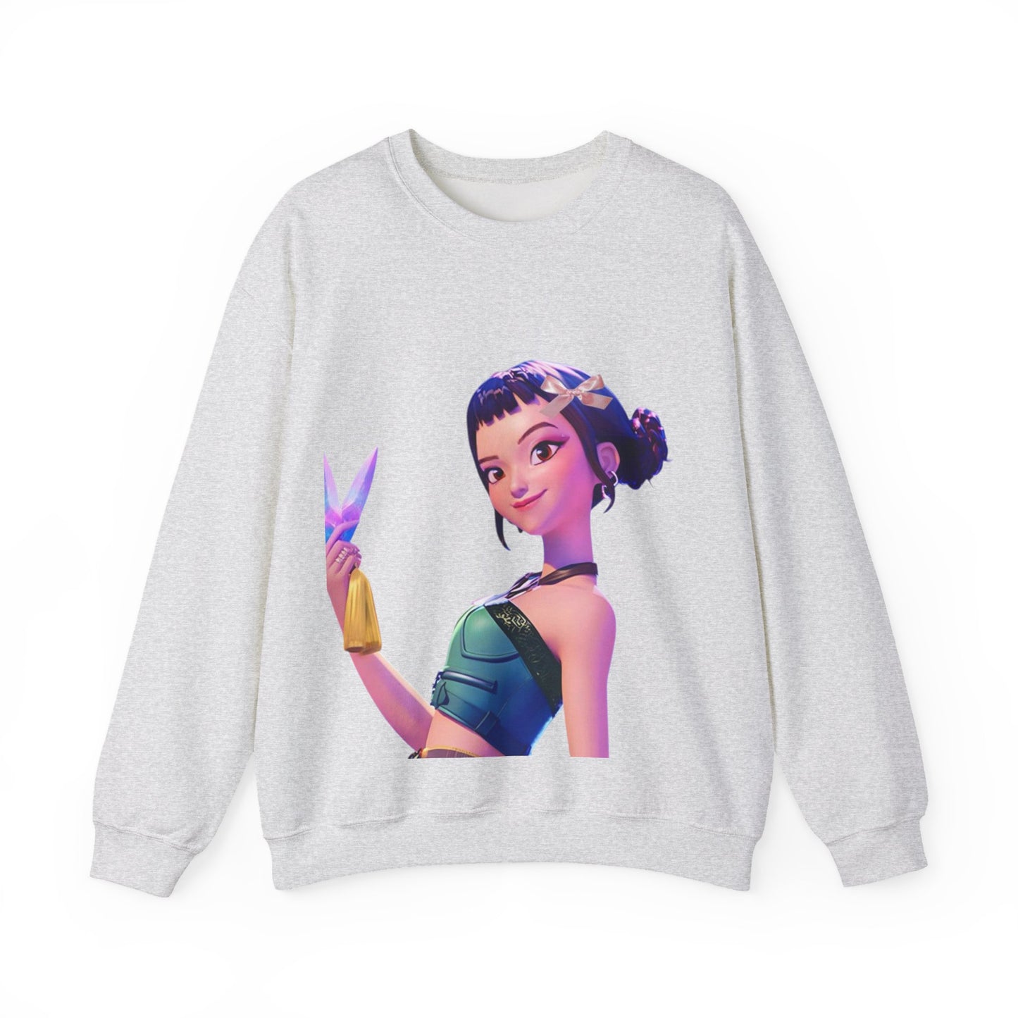 Stylish Graphic Crewneck Sweatshirt with Trendy Character Design, Cozy Casual Wear, Perfect Gift for Fans, Unisex Apparel, Comfortable [...]