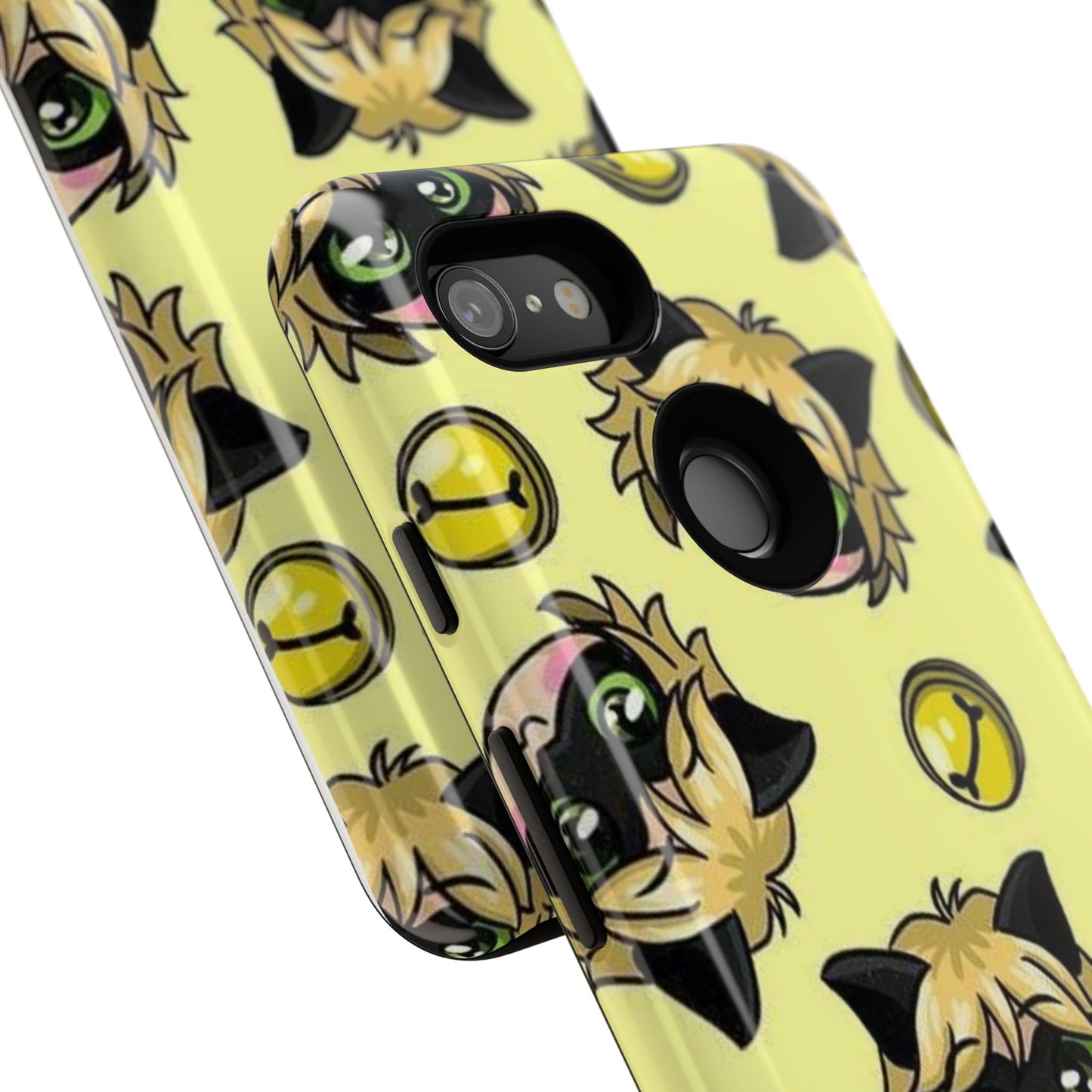 Cute Cartoon Phone Case, Tough Cases for Kids, Fun Gift for Birthdays, Playful Phone Accessory, Anime Style Design