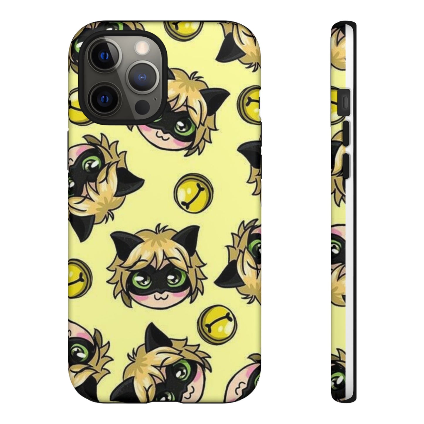 Cute Cartoon Phone Case, Tough Cases for Kids, Fun Gift for Birthdays, Playful Phone Accessory, Anime Style Design