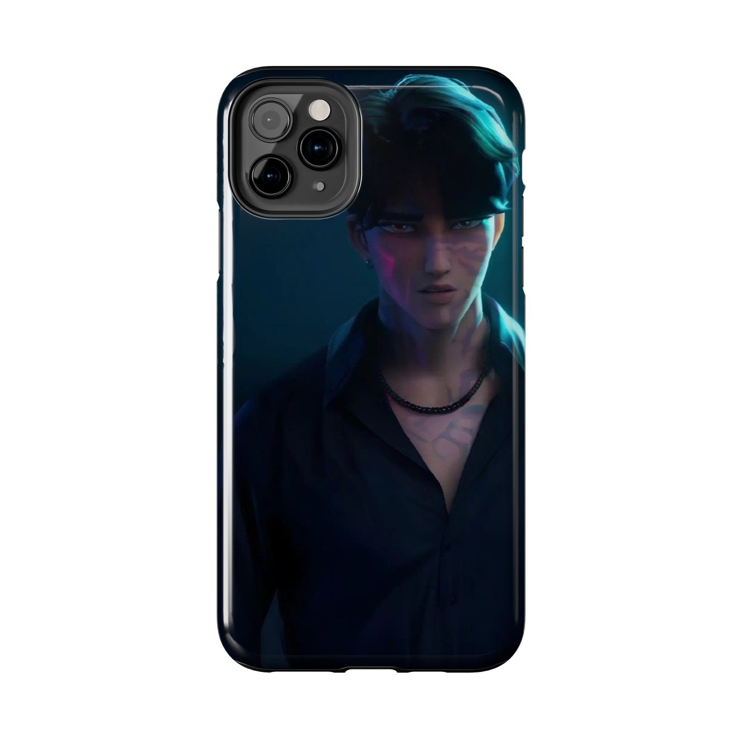 Jinu Tough Phone Case with Bold Character Design, Ideal for Geek Culture, Gift for Gamers, Tech Accessories, Casual Style
