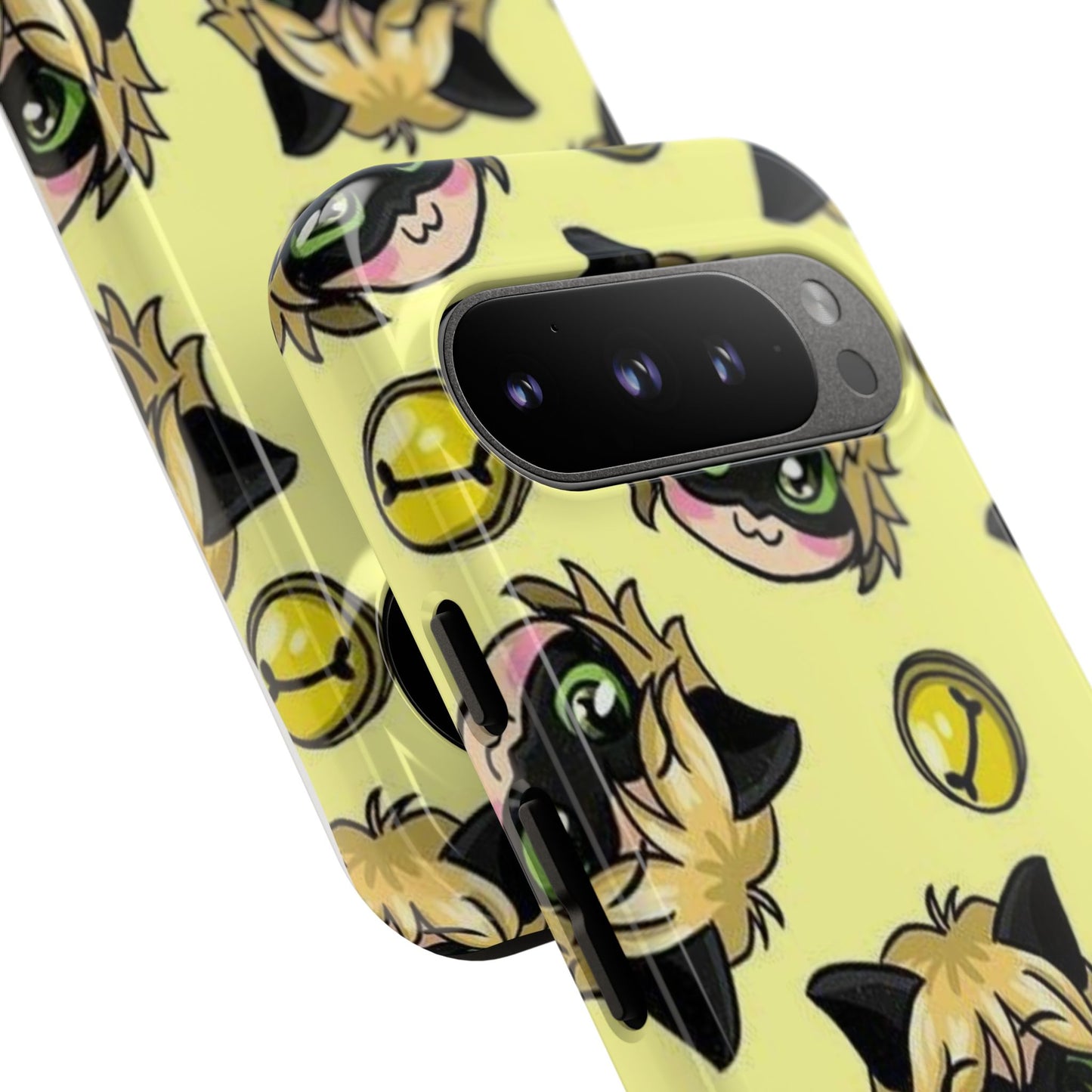 Cute Cartoon Phone Case, Tough Cases for Kids, Fun Gift for Birthdays, Playful Phone Accessory, Anime Style Design