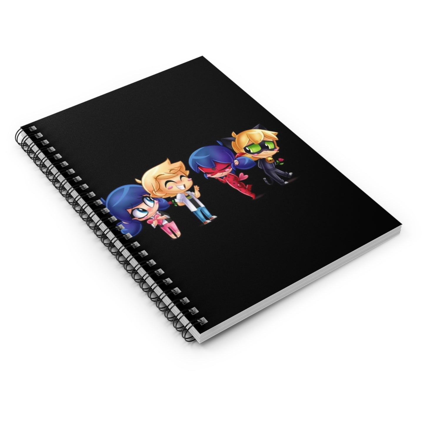 Colorful Character Spiral Notebook - Perfect for School or Journaling, Cute Gift for Kids and Teens, Fun Back to School Item, Anime [...]