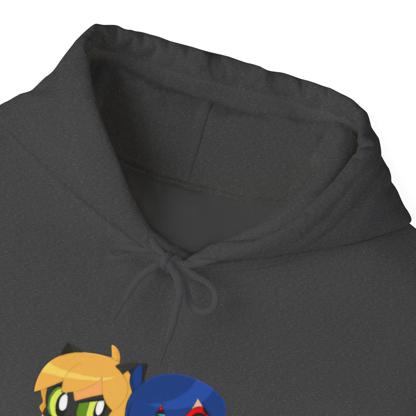 Miraculous Ladybug & Cat Noir Hoodie, Cozy Sweatshirt for Fans, Gift for Kids, Unisex Hoodie, Cartoon Character Threads
