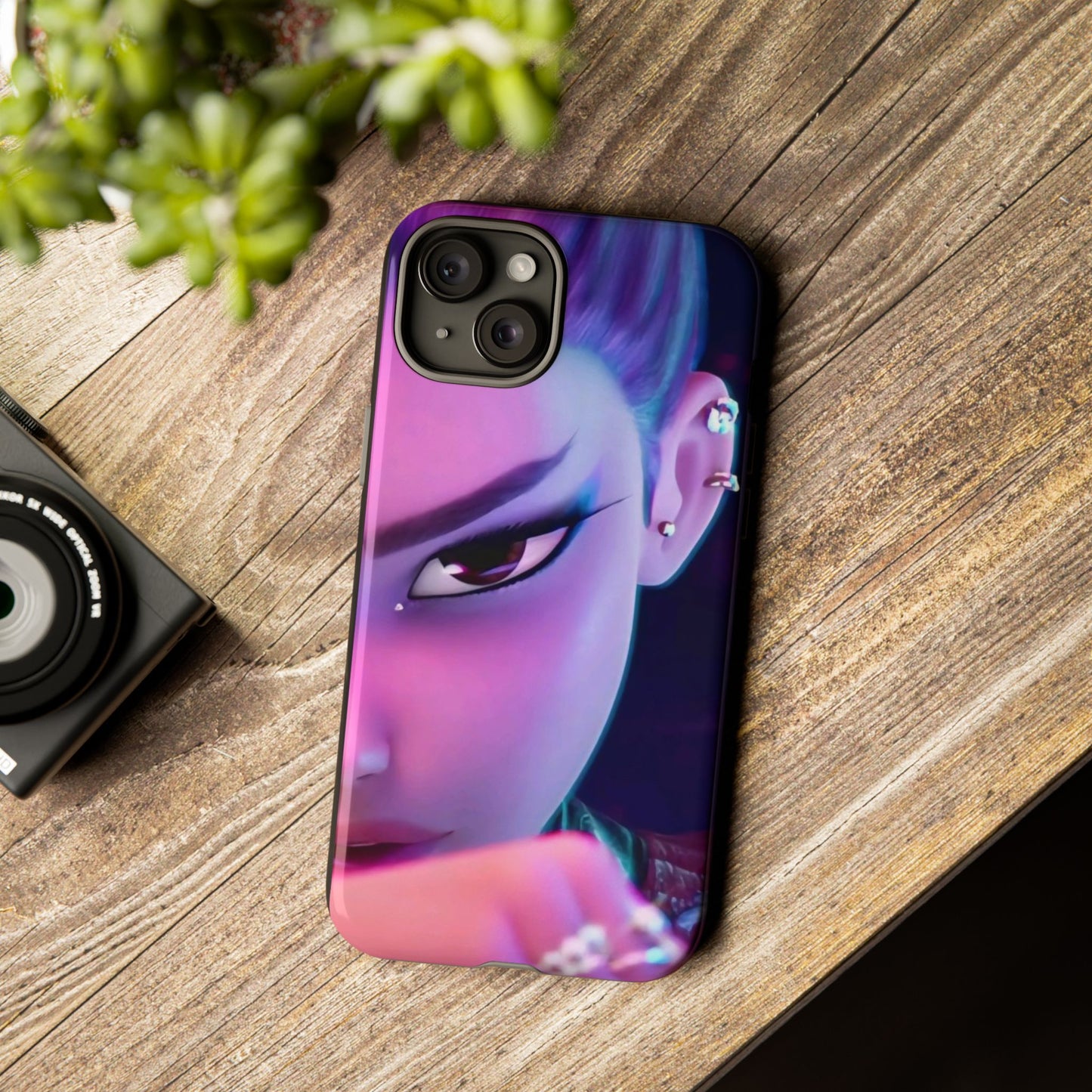 Tough Cases - Fierce Character Phone Case, Durable Phone Protection, Gamer Gift, Trendy Accessories, Custom Smartphone Cover