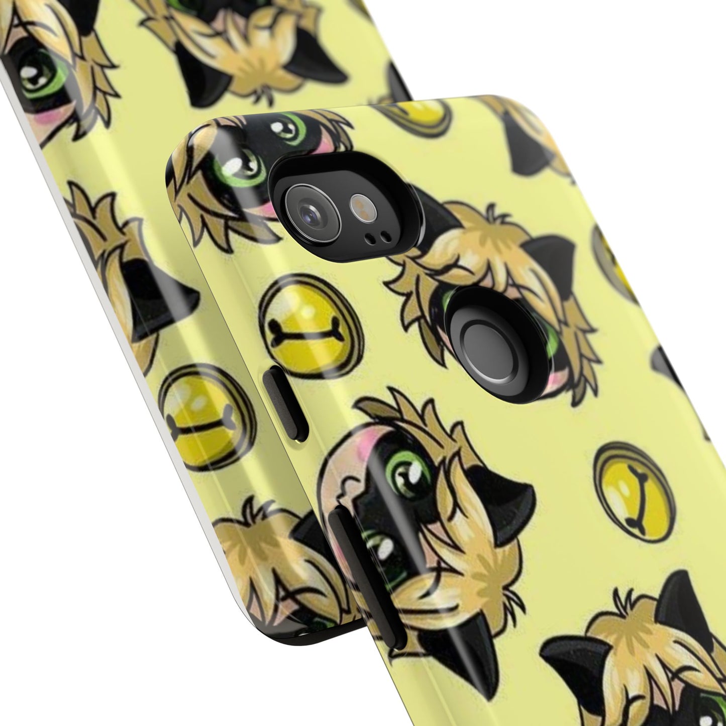 Cute Cartoon Phone Case, Tough Cases for Kids, Fun Gift for Birthdays, Playful Phone Accessory, Anime Style Design