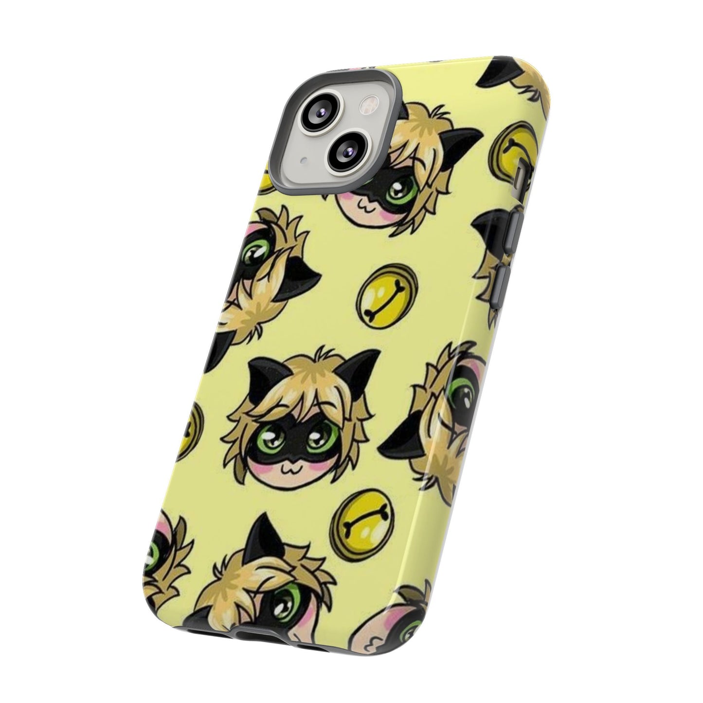 Cute Cartoon Phone Case, Tough Cases for Kids, Fun Gift for Birthdays, Playful Phone Accessory, Anime Style Design