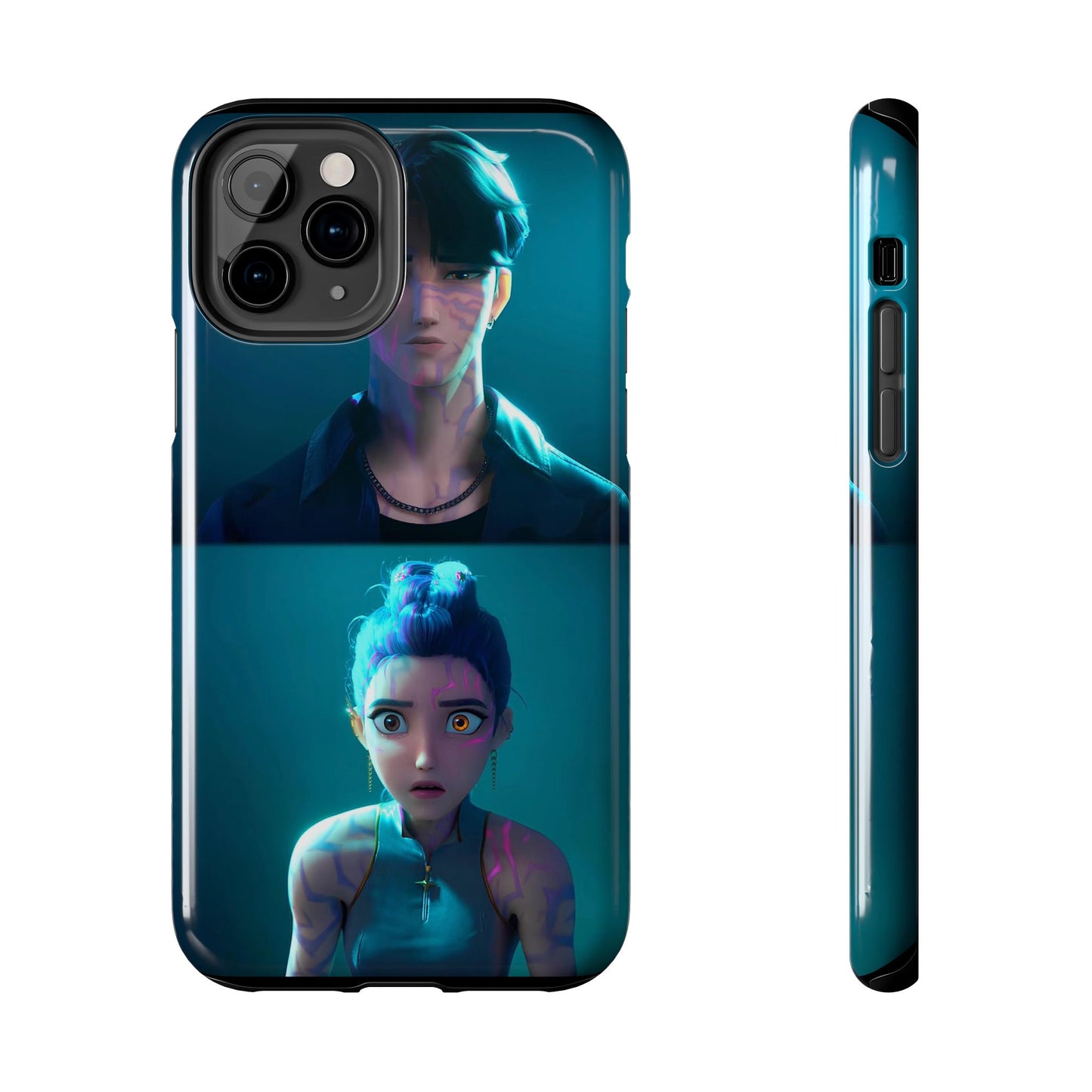 Jinu & Rumi Kpop demon hunters Tough Phone Cases for Creative Souls | Unique Phone Protection, Gifts for Artists