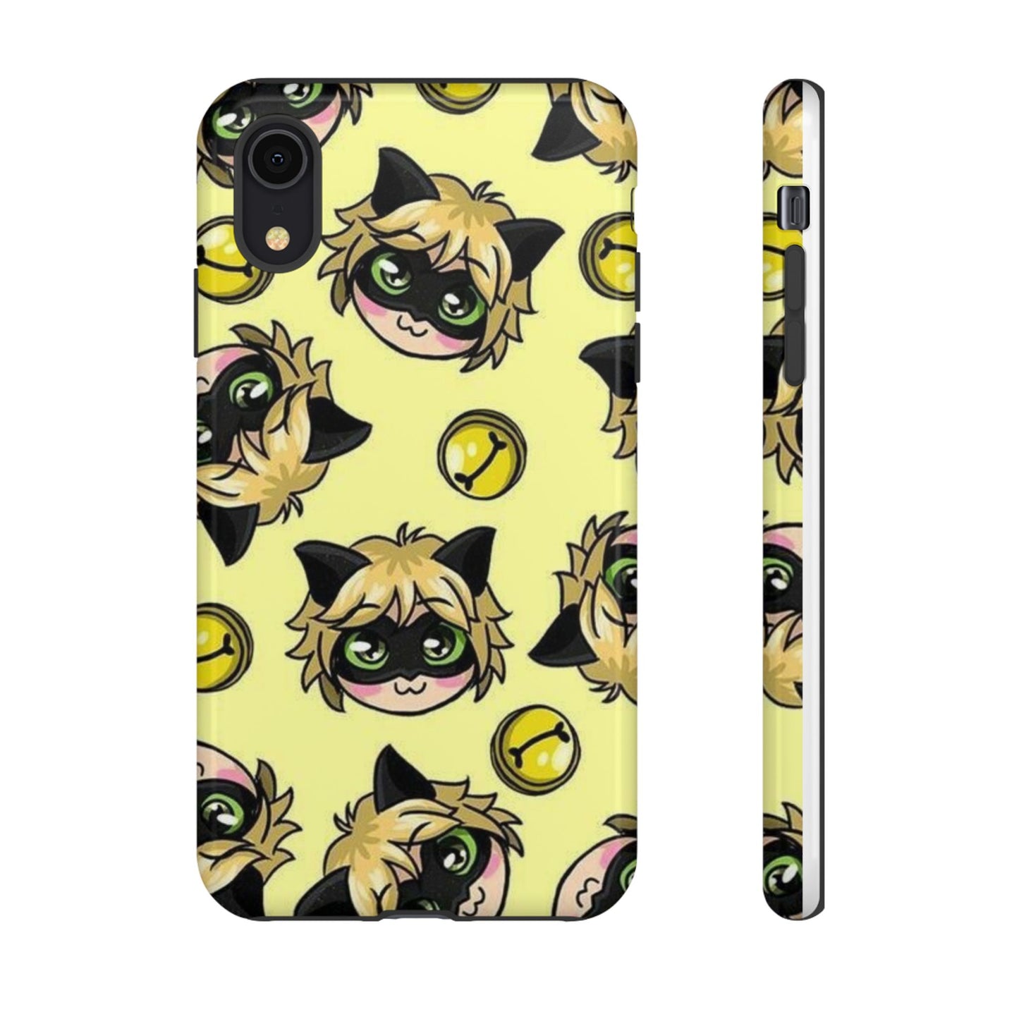 Cute Cartoon Phone Case, Tough Cases for Kids, Fun Gift for Birthdays, Playful Phone Accessory, Anime Style Design