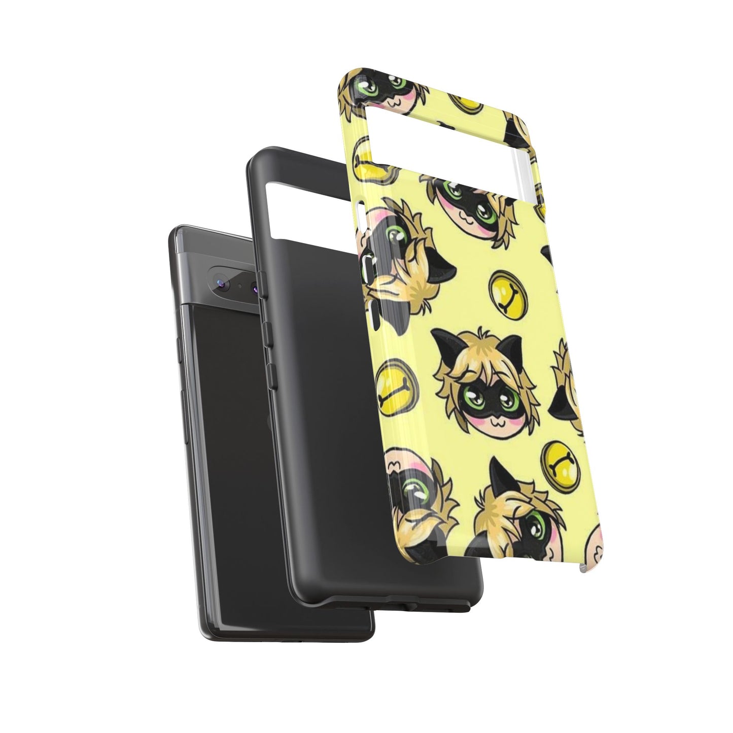 Cute Cartoon Phone Case, Tough Cases for Kids, Fun Gift for Birthdays, Playful Phone Accessory, Anime Style Design