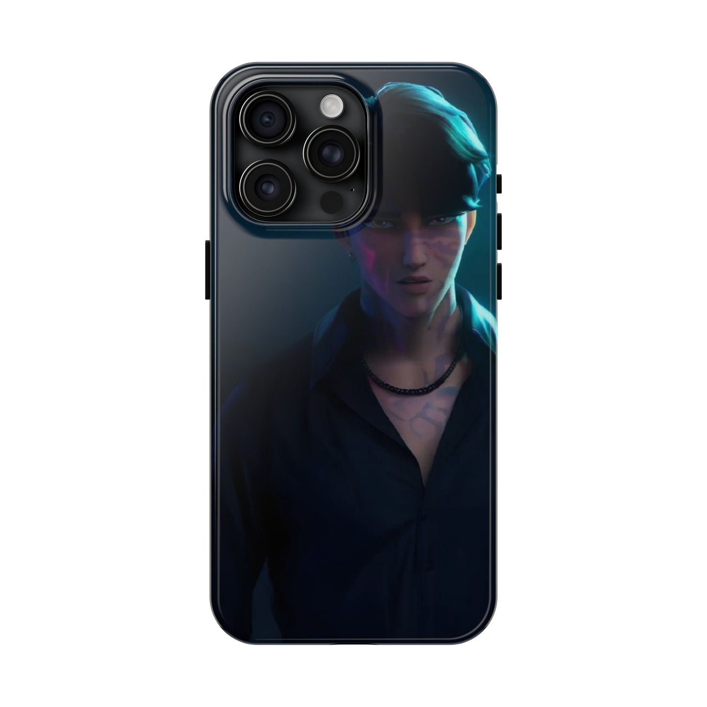 Jinu Tough Phone Case with Bold Character Design, Ideal for Geek Culture, Gift for Gamers, Tech Accessories, Casual Style