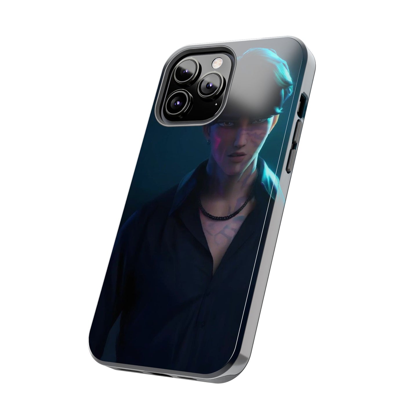 Jinu Tough Phone Case with Bold Character Design, Ideal for Geek Culture, Gift for Gamers, Tech Accessories, Casual Style