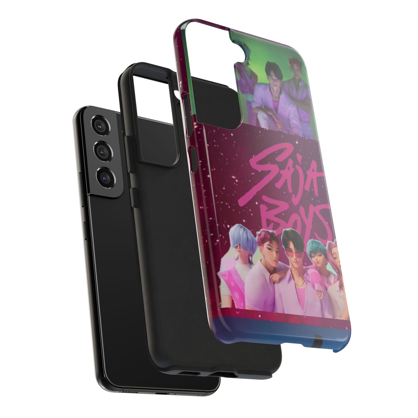 Colorful K-Pop Phone Cases, Tough Phone Cover for Fans, Stylish Cell Phone Protector, Unique Gifts, Festive Merchandise